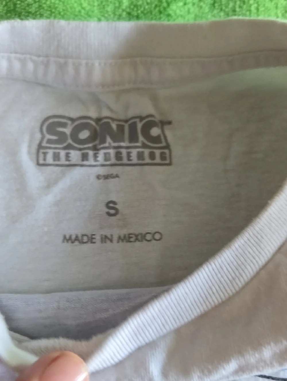 White Sonic the Hedgehog Graphic Tee for Kids